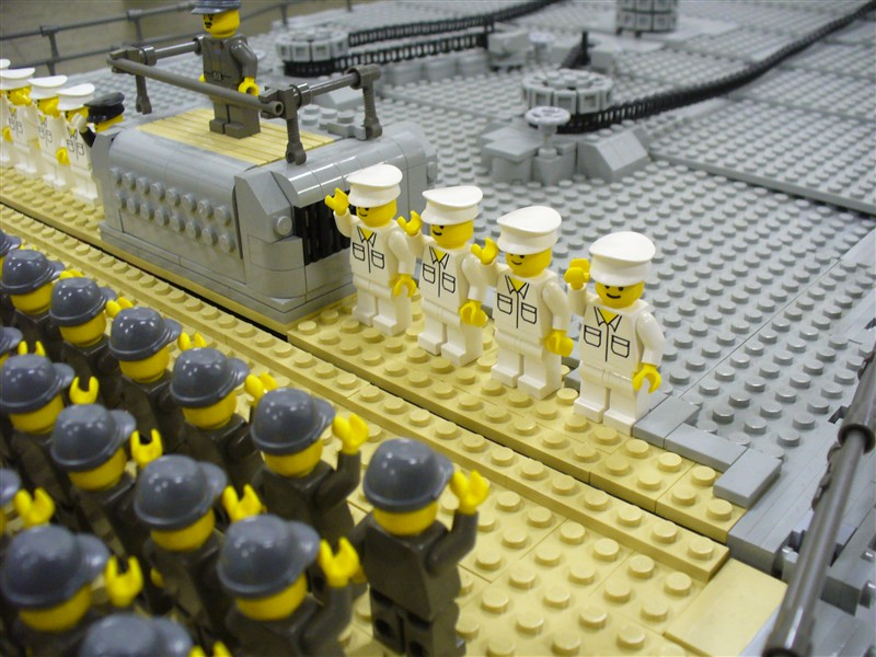 Illustration for article titled Lego Battleship Yamato Is Biggest Lego Ship Ever